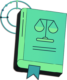 illustration d'un livre de droit
